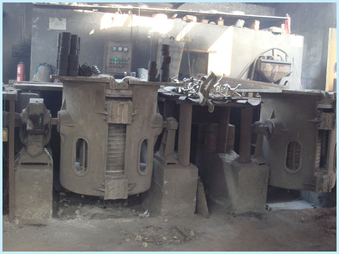 Scene of the casting