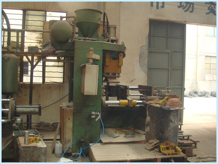 Scene of the casting