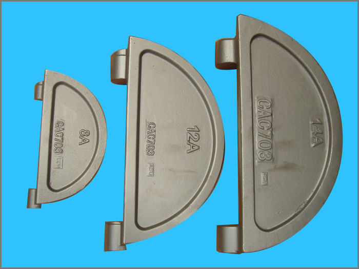 Copper valve plate