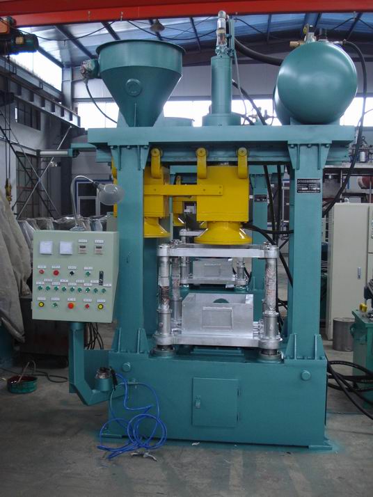 Shoot core machine